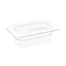Vogue Clear Polycarbonate 1/9 Gastronorm Tray 65mm U242