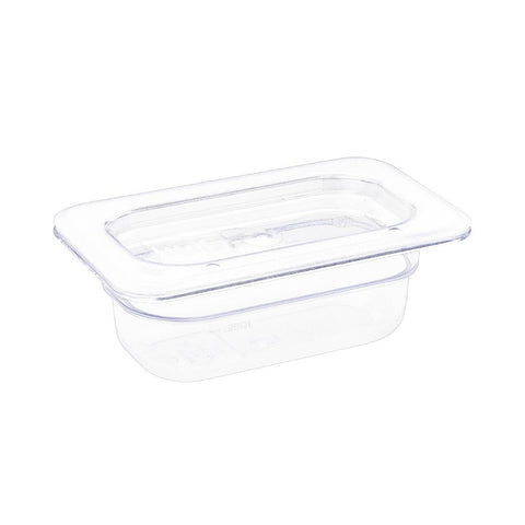 Vogue Clear Polycarbonate 1/9 Gastronorm Tray 65mm U242