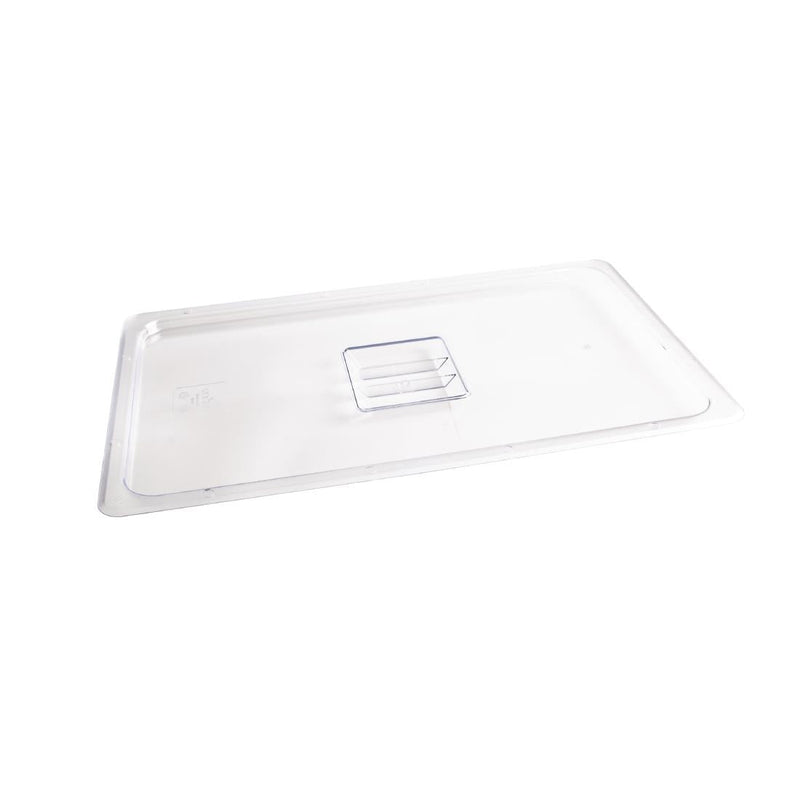 Vogue Clear Polycarbonate 1/1 Gastronorm Lid U244