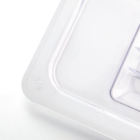 Vogue Clear Polycarbonate 1/4 Gastronorm Lid U247
