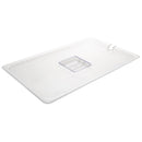 Vogue Clear Polycarbonate 1/1 Gastronorm Lid Notched U250