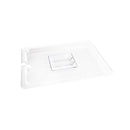 Vogue Clear Polycarbonate 1/2 Gastronorm Lid Notched U251