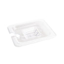 Vogue Clear Polycarbonate 1/6 Gastronorm Notched Lid U254