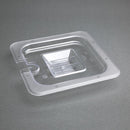 Vogue Clear Polycarbonate 1/6 Gastronorm Notched Lid U254
