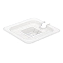 Vogue Clear Polycarbonate 1/6 Gastronorm Notched Lid U254