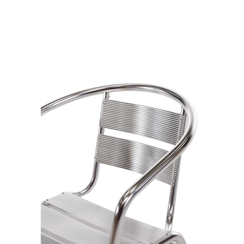 Bolero Aluminium Stacking Chairs 735mm U419