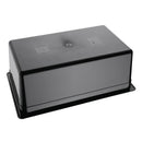 Vogue Black Polycarbonate 1/1 Gastronorm Tray 200mm U457