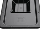 Vogue Black Polycarbonate 1/3 Gastronorm Lid U476