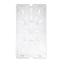 Vogue Clear Polycarbonate 1/1 Gastronorm Drainer Plate U485