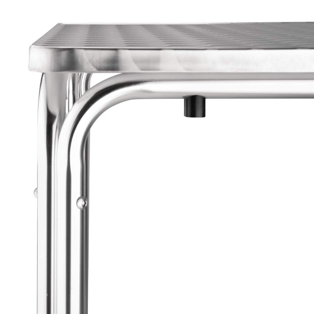 Bolero Square Stacking Table Stainless Steel 700mm U505