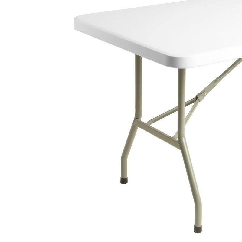 Bolero Foldaway Rectangular Utility Table 6ft U579
