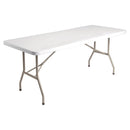 Bolero Foldaway Rectangular Utility Table 6ft U579