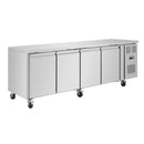 Polar U-Series Three Door Counter Fridge - 553Ltr UA049-A