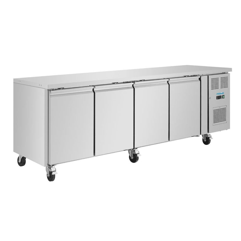 Polar U-Series Four Door Counter Fridge - 553Ltr UA049-A
