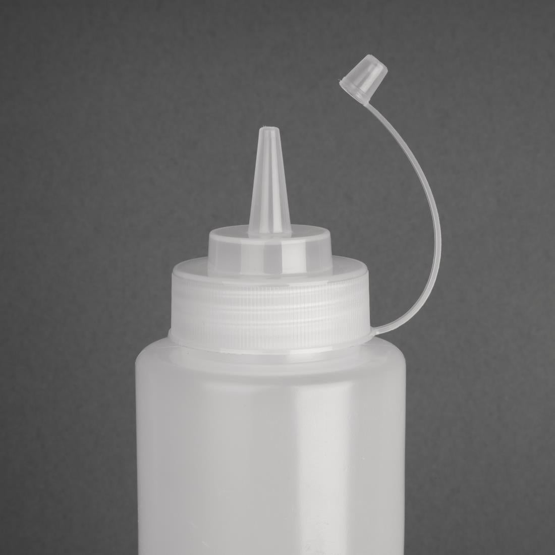 Vogue Clear Squeeze Sauce Bottle 994ml W832