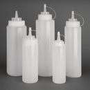 Vogue Clear Squeeze Sauce Bottle 994ml W832