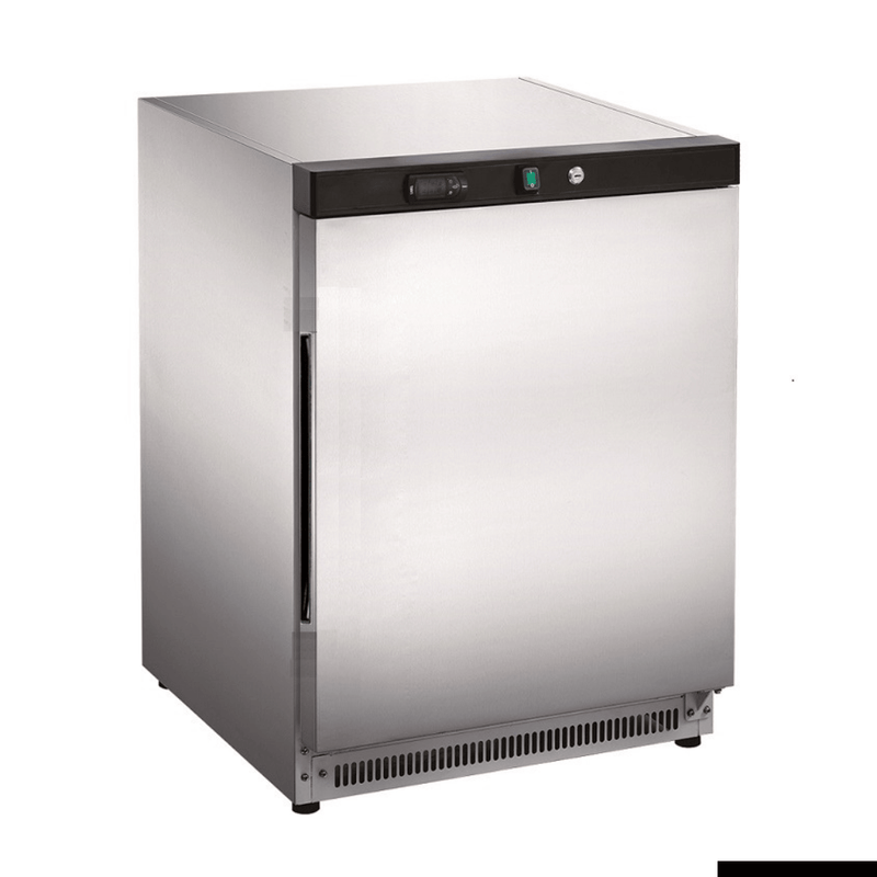 Fed-X Stainless Steel Upright Static Freezer XF200SS