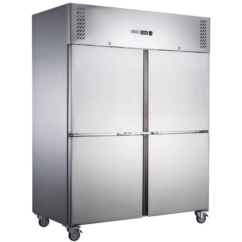 FED-X S/S Four Door Upright Freezer - XURF1410S2V