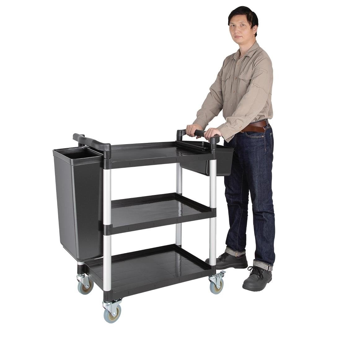 Vogue Polypropylene Mobile Trolley Small CF101