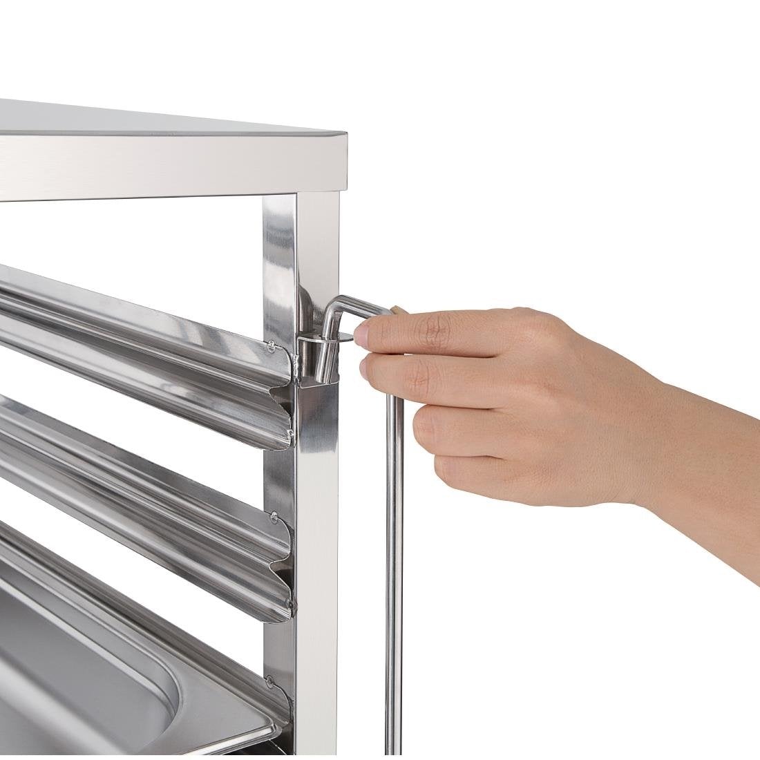 Vogue Gastronorm Racking Trolley 7 Level GG498