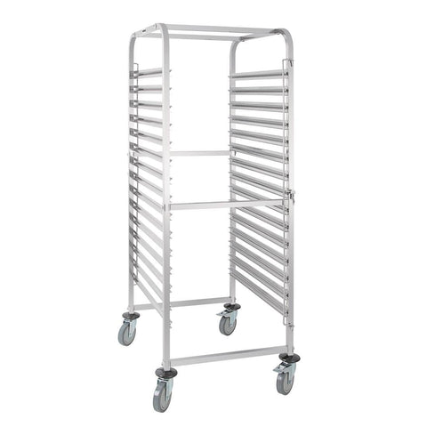 GG499 Vogue Gastronorm Racking Trolley 15 Level GG499