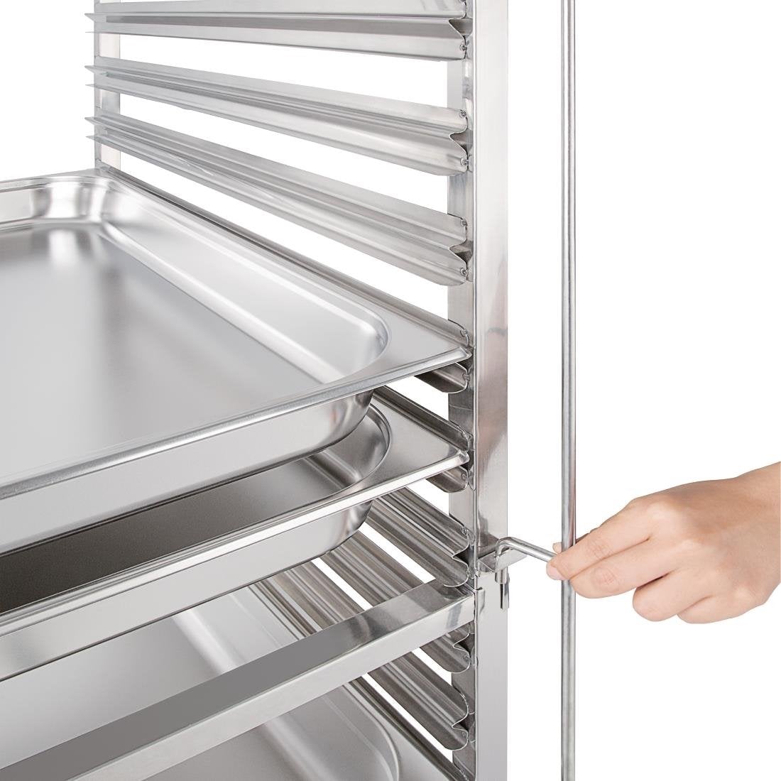 Vogue Gastronorm Racking Trolley 15 Level GG499