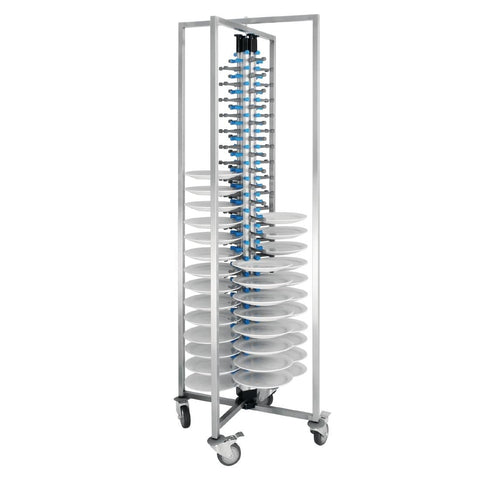 GK978 Vogue Mobile Plate Rack 84 Plates GK978