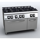 Fagor Kore 700 Series 6 Burner Gas Range With Gas Oven C-G761H