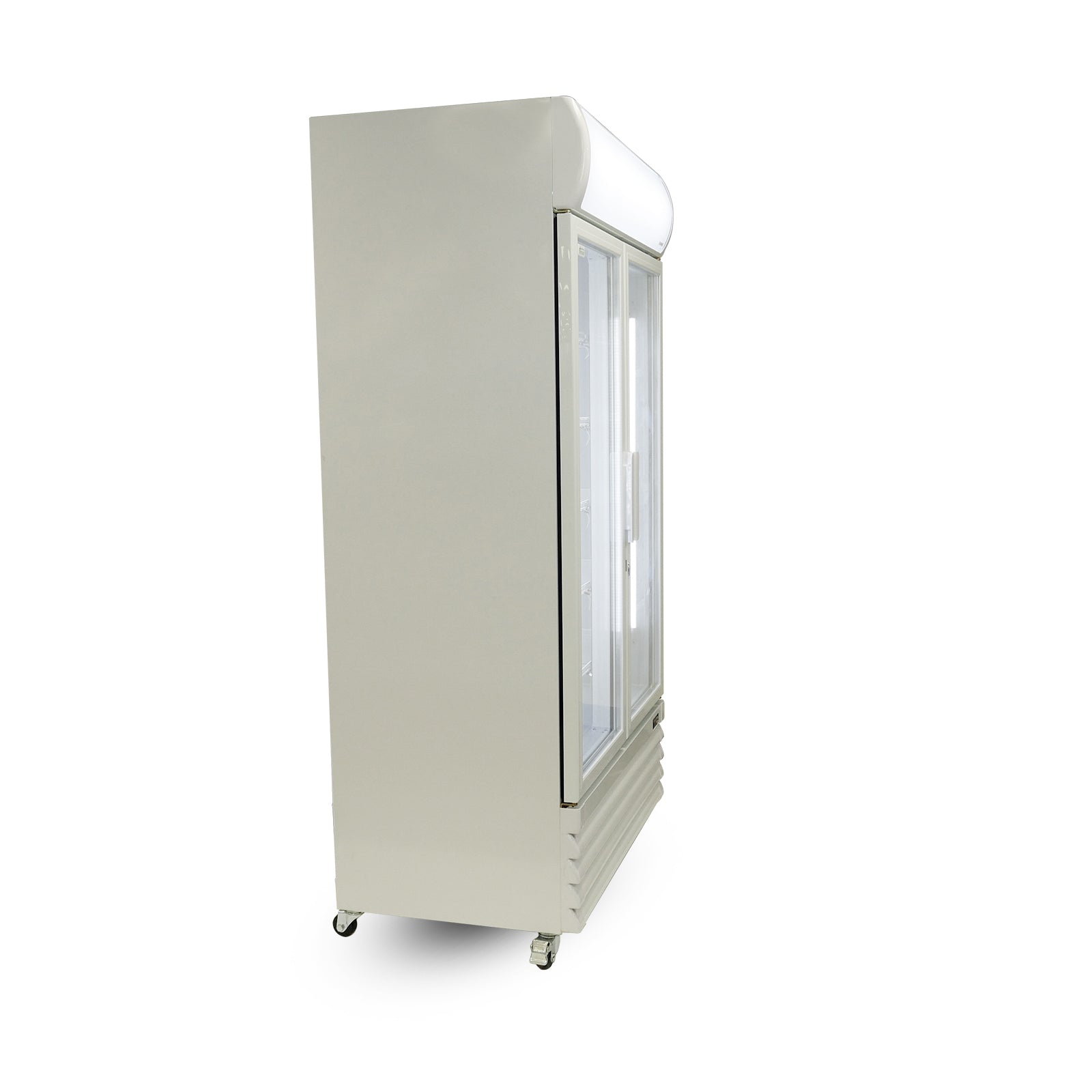 Thermaster Large Two Glass Door Colourbond Upright Drink Fridge LG-1000GE