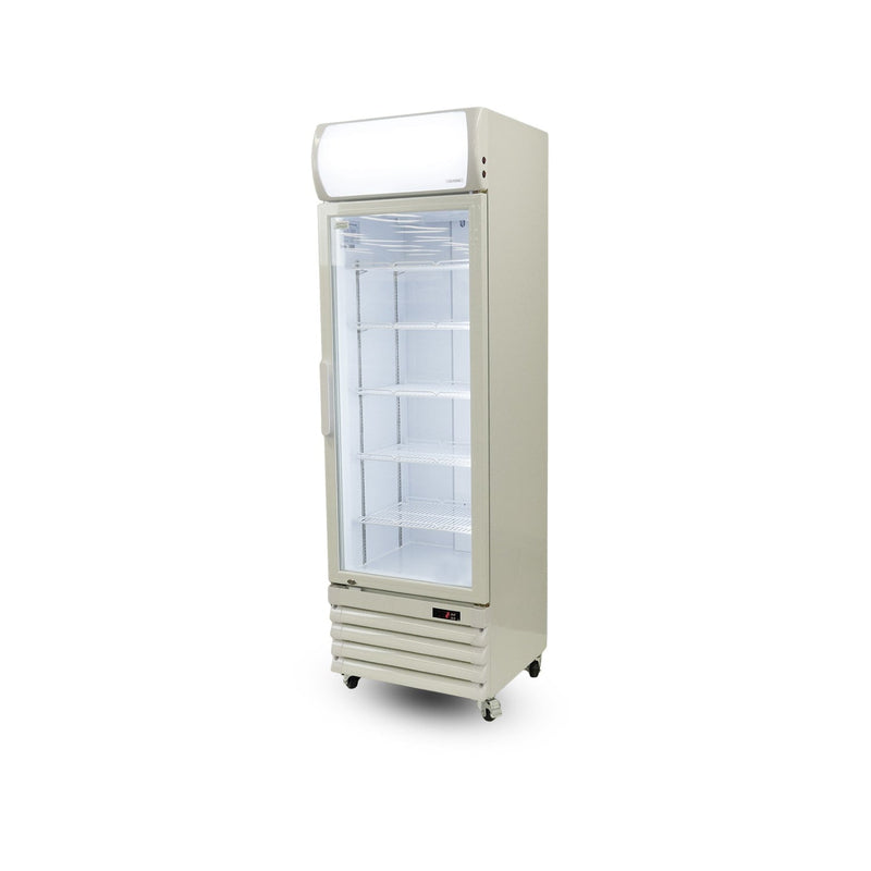 Thermaster Large Single Glass Door Colourbond Upright Drink Fridge LG-540GE