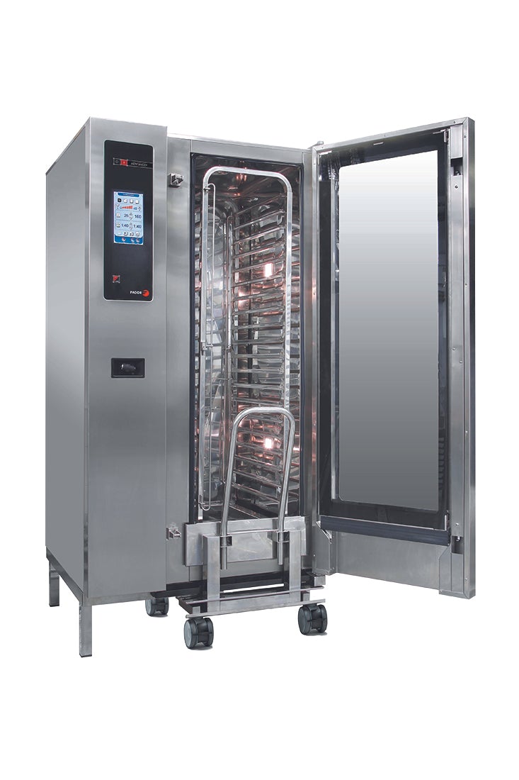 Fagor Advanced Plus Gas 20 Trays Touch Screen Control Combi Oven With Cleaning System APG-201