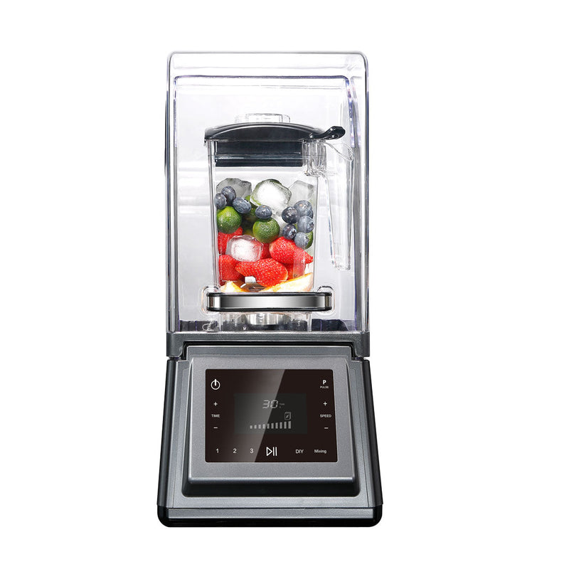 Benchstar Pro Touchpad Coercial Blender With Lcd Display And Sound Cover Q-8