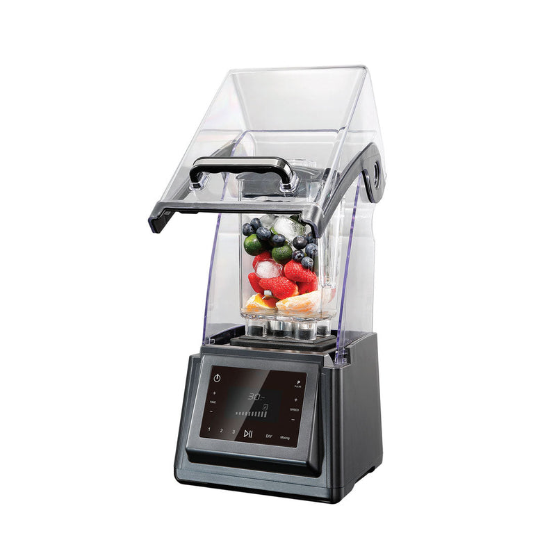 Benchstar Pro Touchpad Coercial Blender With Lcd Display And Sound Cover Q-8