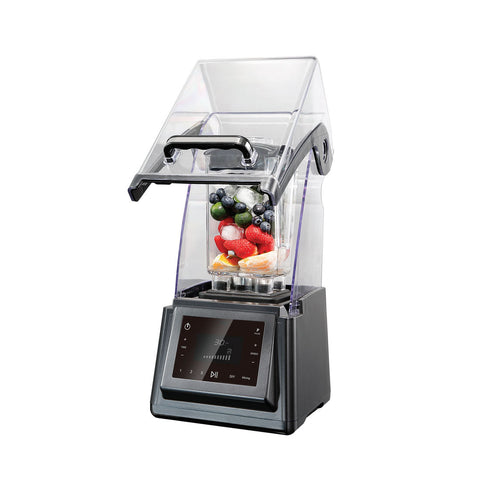 Q-8 Benchstar Pro Touchpad Coercial Blender With Lcd Display And Sound Cover Q-8