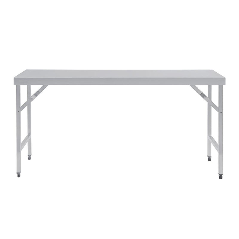 Vogue Stainless Steel Folding Table 1800mm