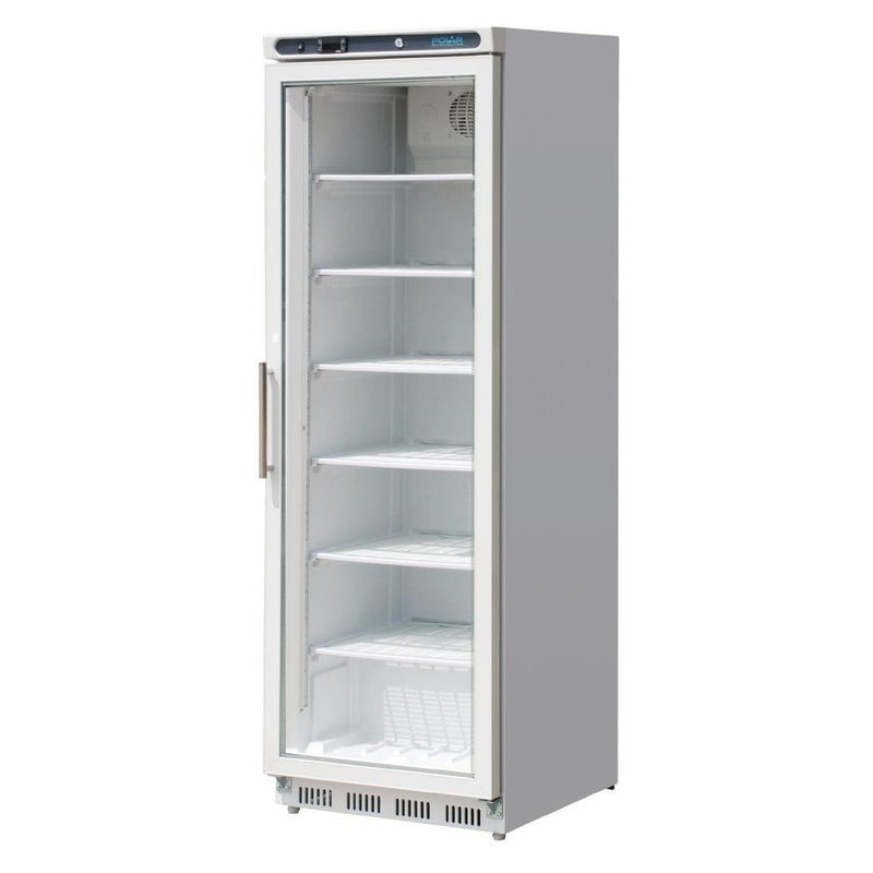 Polar C-Series Glass Door Display Freezer 365Ltr White