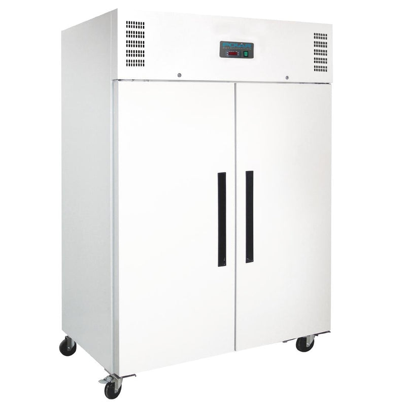 Polar G-Series 2 Door Upright Freezer White 1200Ltr