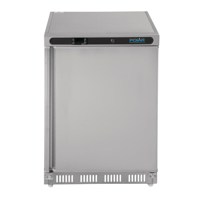 Polar C-Series Under Bench Fridge Stainless Steel 150Ltr