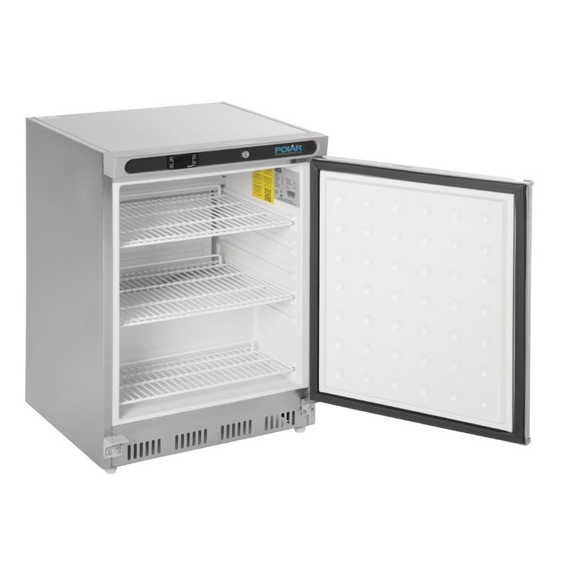 Polar C-Series Under Bench Fridge Stainless Steel 150Ltr