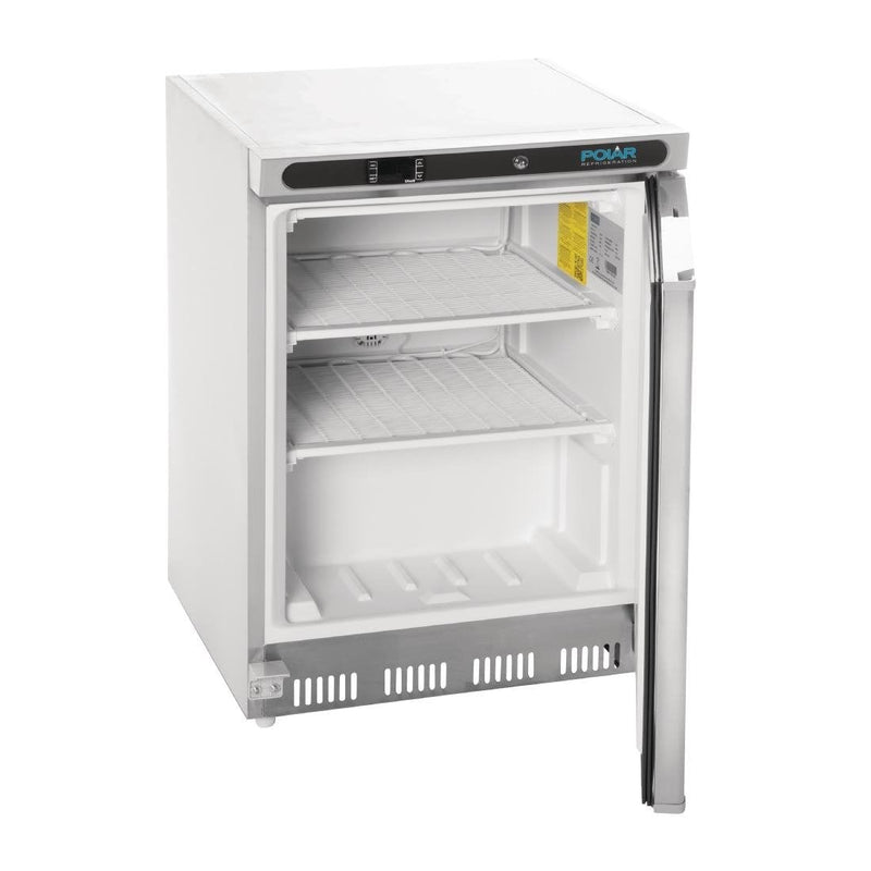 Polar C-Series Under Bench Freezer Stainless Steel 140Ltr