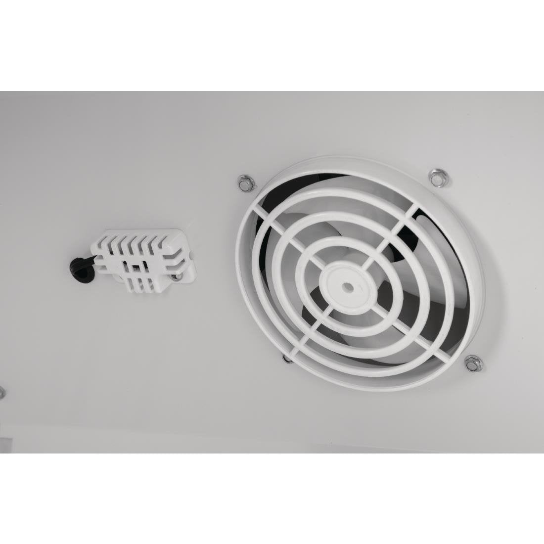 Polar C-Series Upright Display Fridge White 400Ltr CD087-A