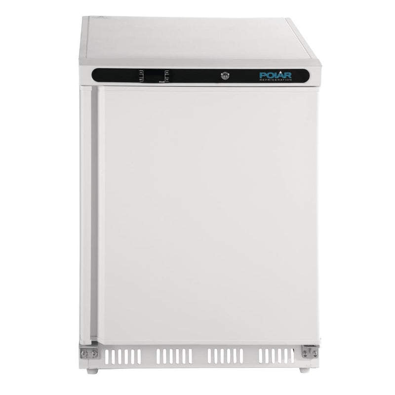 Polar C-Series Under Bench Fridge White 150Ltr