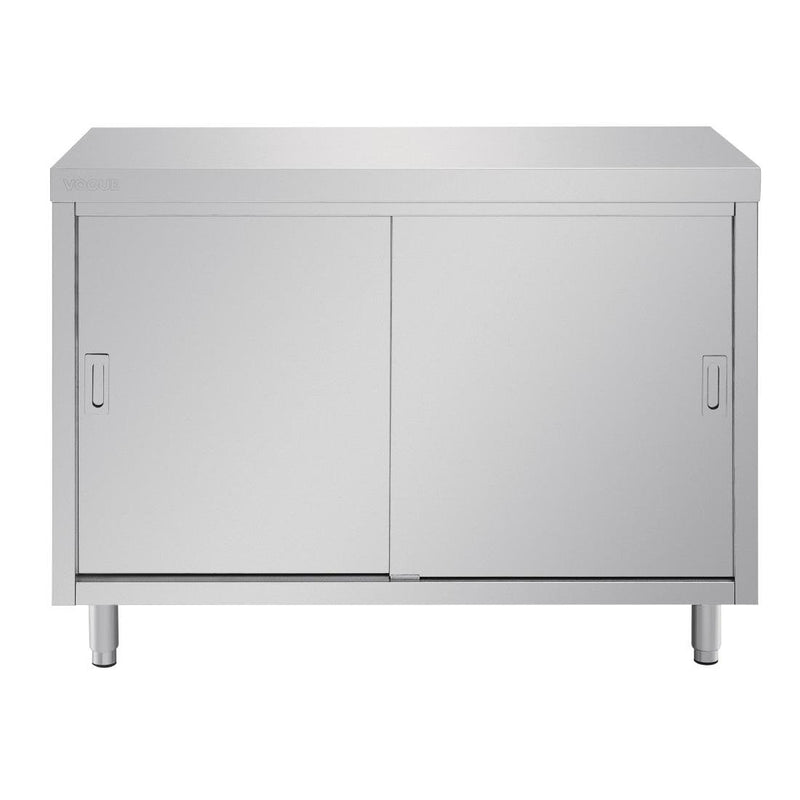 Vogue Stainless Steel Floor Standing Cupboard 1200mm