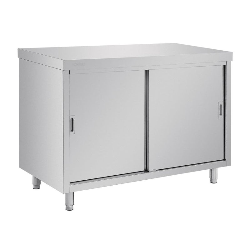 Vogue Stainless Steel Floor Standing Cupboard 1200mm