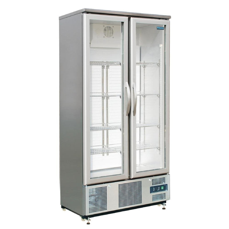 Polar G-Series 2 Hinged Door Upright Back Bar Cooler 490Ltr