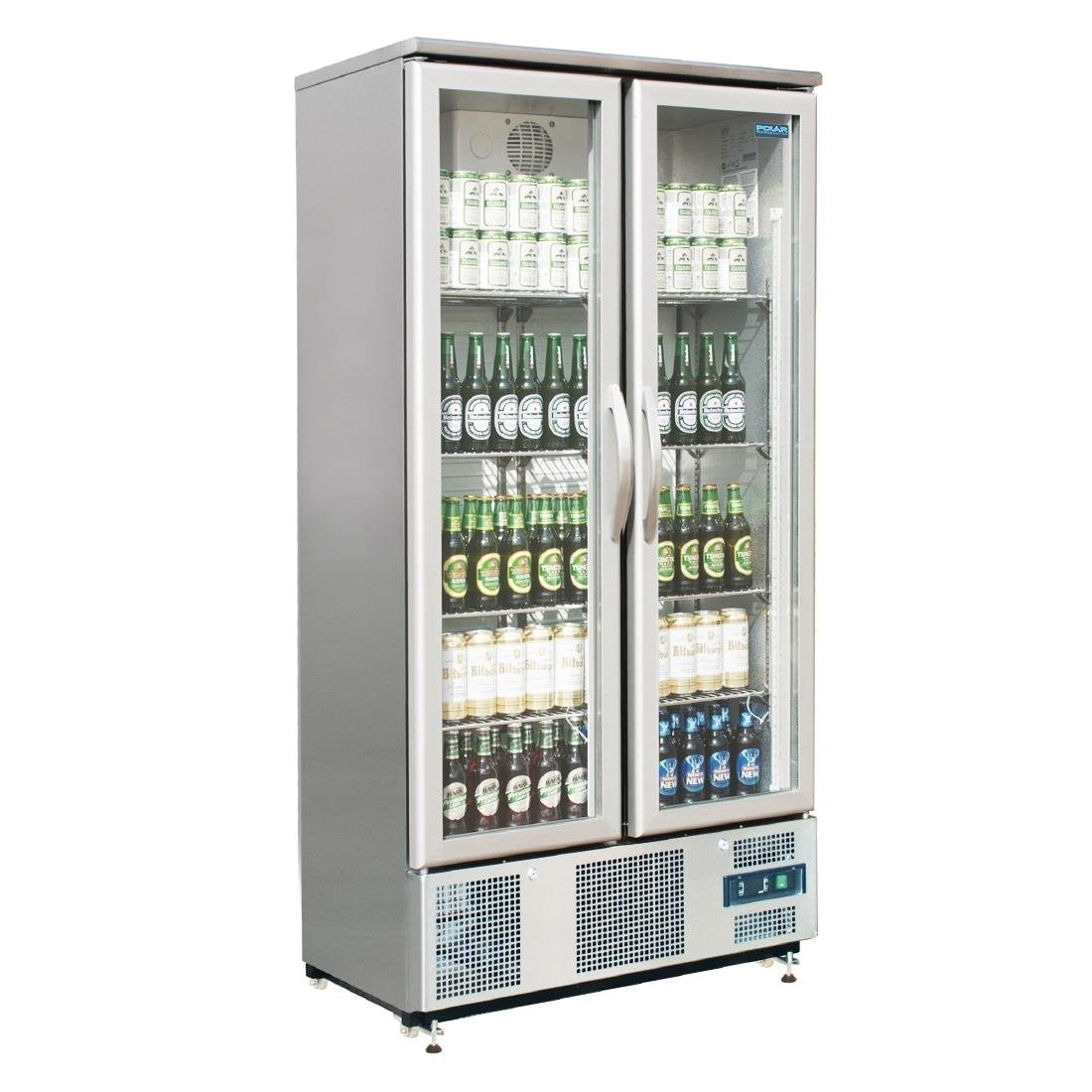 Polar G-Series 2 Hinged Door Upright Back Bar Cooler 490Ltr CK477-A