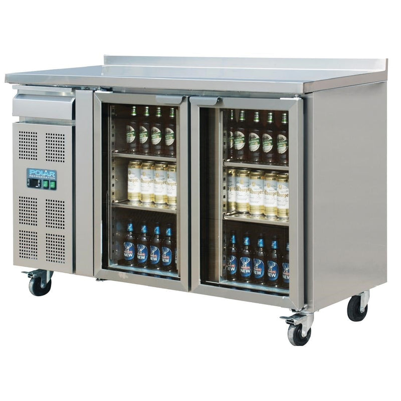 Polar U-Series 2 Door Premium Bar Fridge 366Ltr