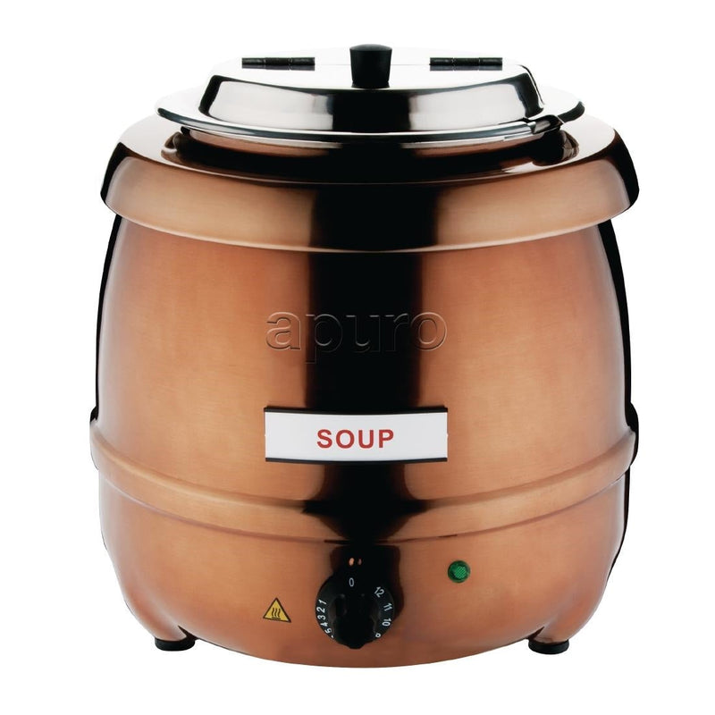 Apuro Soup Kettle Copper Finish