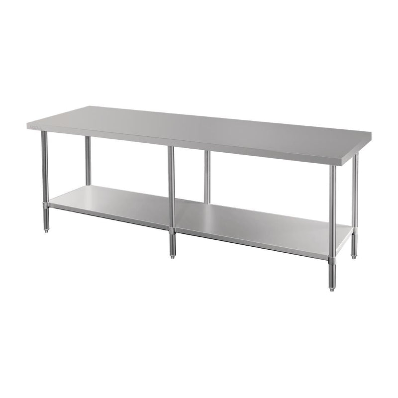 Vogue Premium Stainless Steel Table 2100mm