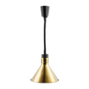 Apuro Retractable Conical Heat Lamp Shade Gold Finish DY465-A
